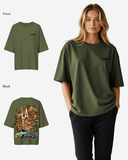 G West Womens Oversized La Culture Tee