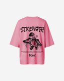 G West Womens Oversized Ripping Skeleton Tee