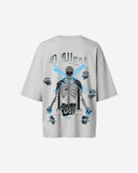 G West Womens Oversized Skull Tee