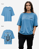 G West Womens Oversized Skull Tee