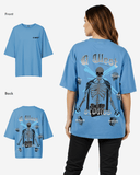 G West Womens Oversized Skull Tee