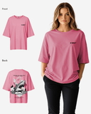 G West Womens Oversized Spade Of Sharks T Shirt