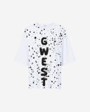 G West Womens Oversized Splatter Tee