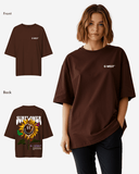 G West Womens Oversized Sunflower Tee
