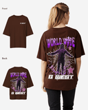 G West Womens Oversized World Wide Star Tee