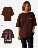 G West Womens Oversized World Wide Star Tee