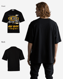G West Rhinestone Racing Club Oversized Tee