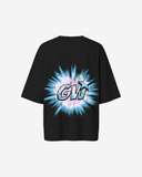 G West Supernatural Acid Wash Premium Oversized Tee - WOMEN