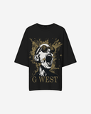 G West Womens Too Loud Oversized Tee