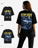 G West Womens Ultra Speed Premium Oversized Tee