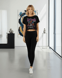 G West Womens Raised On 90S Era Crop Tee