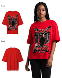 G West Womens Ghost City Oversized Tee