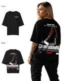 G West Womens Oversized Confusion Tee