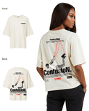 G West Womens Oversized Confusion Tee