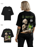 G West Womens Oversized Designed For Higher Lifeforms Tee