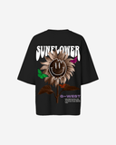 G West Womens Work Of Art Oversized Tee