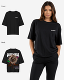 G West Womens Work Of Art Oversized Tee
