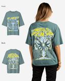 G West Womens World Is Yours Premium Oversized Tee