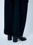 Ganni Women Solid Twill Suiting Cargo Pants
