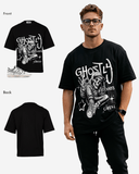 G West Ghostly Grooves Oversized T-Shirt Mens