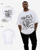 G West Ghostly Grooves Oversized T-Shirt Mens