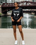 G West Girl Character Cool Oversized Women's T-Shirt