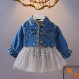 Girls' Denim Jacket and Dress | Two-Piece Set | 06 Months-4 Years - # BAAA51210044 & BOAA11310019
