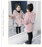 Girls' Thickened Imitation Fur Coat for Autumn/Winter - # GIAA22210012 & GIAA21210035