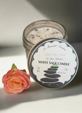 White Sage Candle Energy clearing Aromatherapy Candle