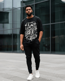 G West Grateful & Clues Chased Oversized T-Shirt Mens