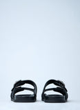 Gucci Men Gg Slide Sandals With Buckles