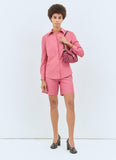 Gucci Women Light Wool Boxer-Style Shorts