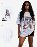 G West Halloween Party Oversized Women's T-Shirt
