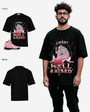 G West Hell Raised Oversized Men's T-Shirt