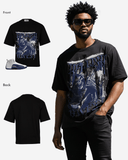 G West Hellish Chords Oversized T-Shirt Mens