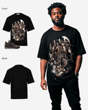 G West Hip Hop Music Oversized T-Shirt Mens