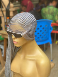 Cornrow Braid Wig - Black Chyna