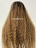BOHEMIAN KNOTLESS BRAID WIG, FULL LACE, WAIST, VIP LUX COLOR
