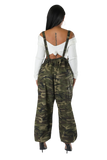 Oversized Camouflage Overalls