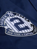 Mitchell & Ness Court Yankees Derek Jeter Satin Jacket - Navy