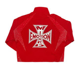 MIXED EMOTIONS Jacket Rhinestone Logo ZipUp