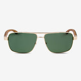 James - Metal & Wood Sunglasses