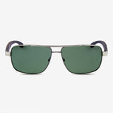 James - Metal & Wood Sunglasses