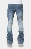 GUAPI Jeans Flag Graphic Stacked
