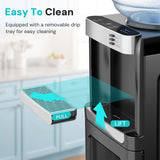 Kismile 4 in 1 Water Cooler Dispenser with Ice Maker