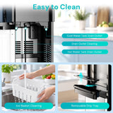 Kismile 4 in 1 Water Cooler Dispenser with Ice Maker