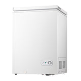 Kismile 7.0/3.5 Cubic Feet Chest Freezer with Removable Basket Free Standing