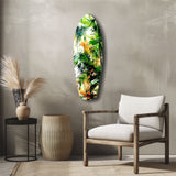 Tropical Forest Glass Wall Art