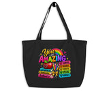 You Are Amazing Canvas Tote Bag