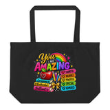 You Are Amazing Canvas Tote Bag
